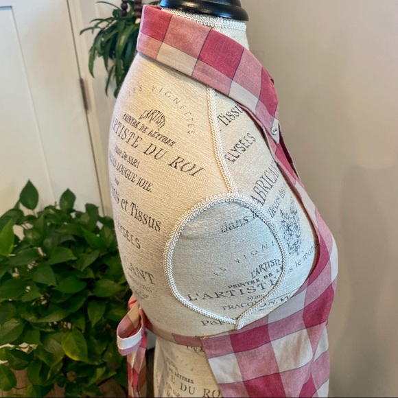 Custom Made Flannel Apron - Picture 4 of 14